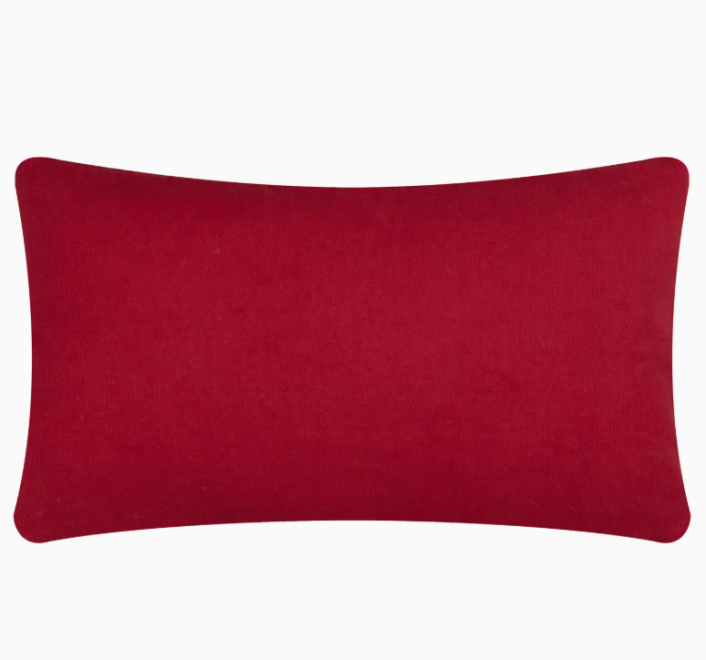 Candy Fa La La Tufted Cushion Red/White (Cover Only)