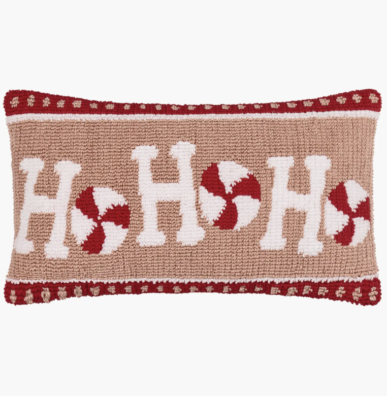 Candy Ho Ho Ho Tufted Cushion Pink/Red (Cover Only)