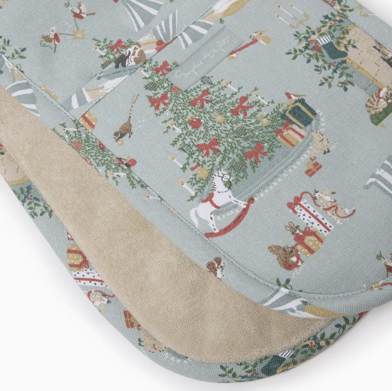 Cosy Christmas Double Oven Glove