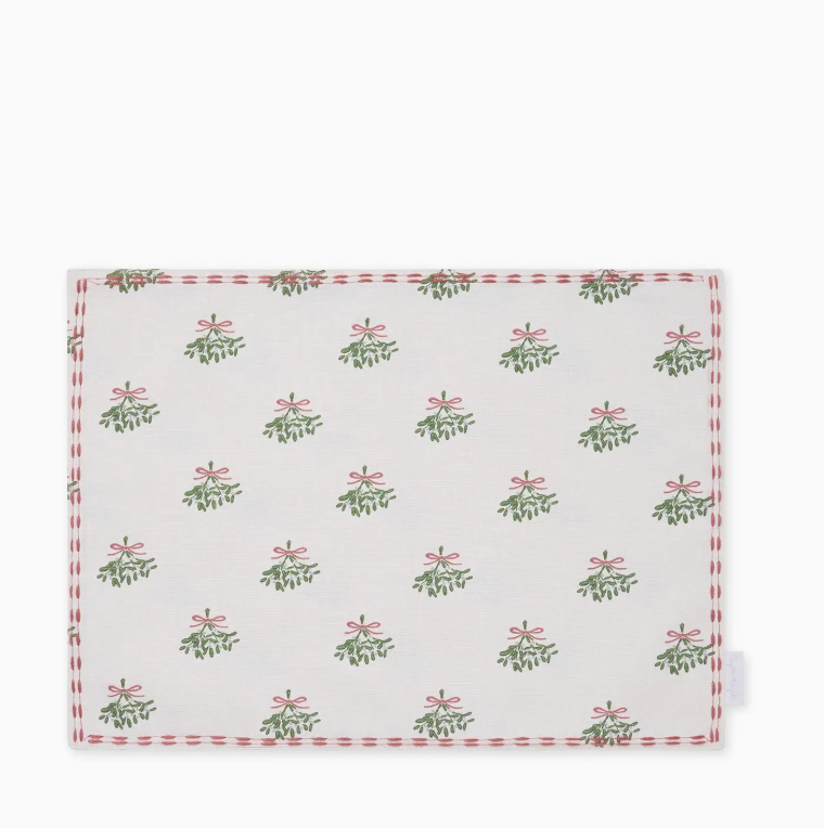 Mistletoe Placemats Set of 2