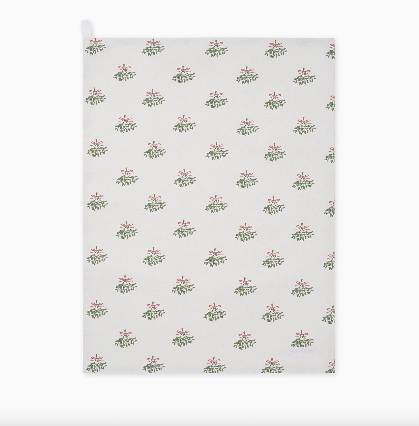 Mistletoe Tea Towel