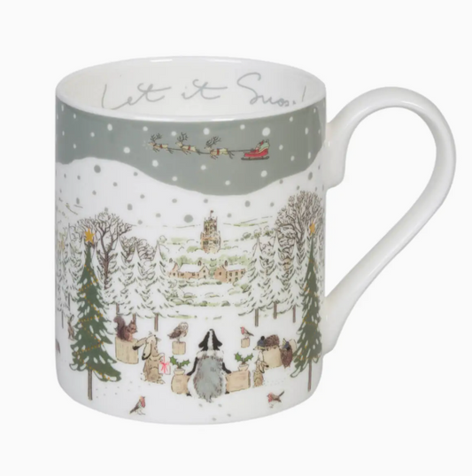 Festive Forest Let it Snow Mug