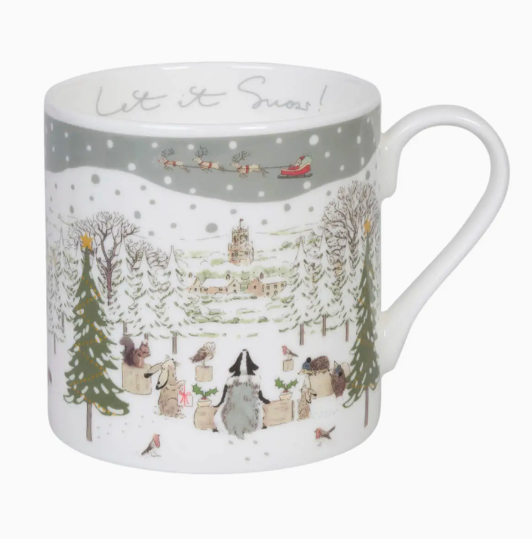 Festive Forest Let it Snow Mug