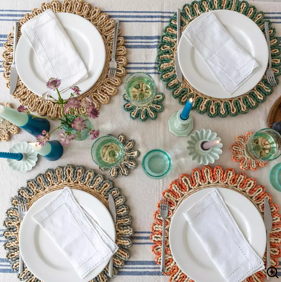 Corn Husk Placemats - Natural