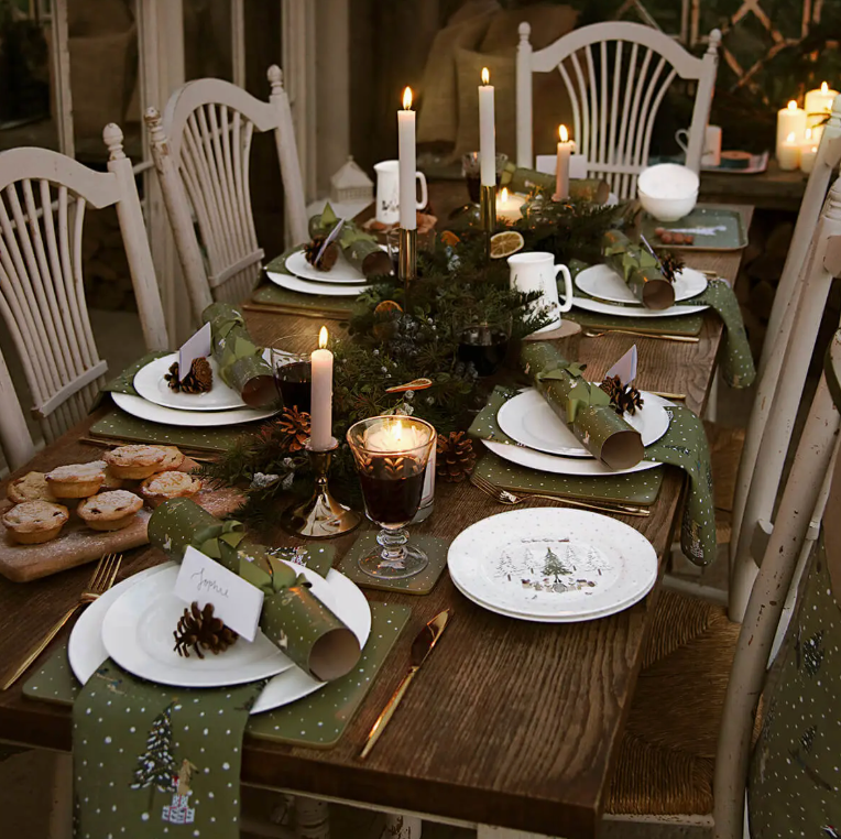 Festive Forest Coasters (Set of 4)