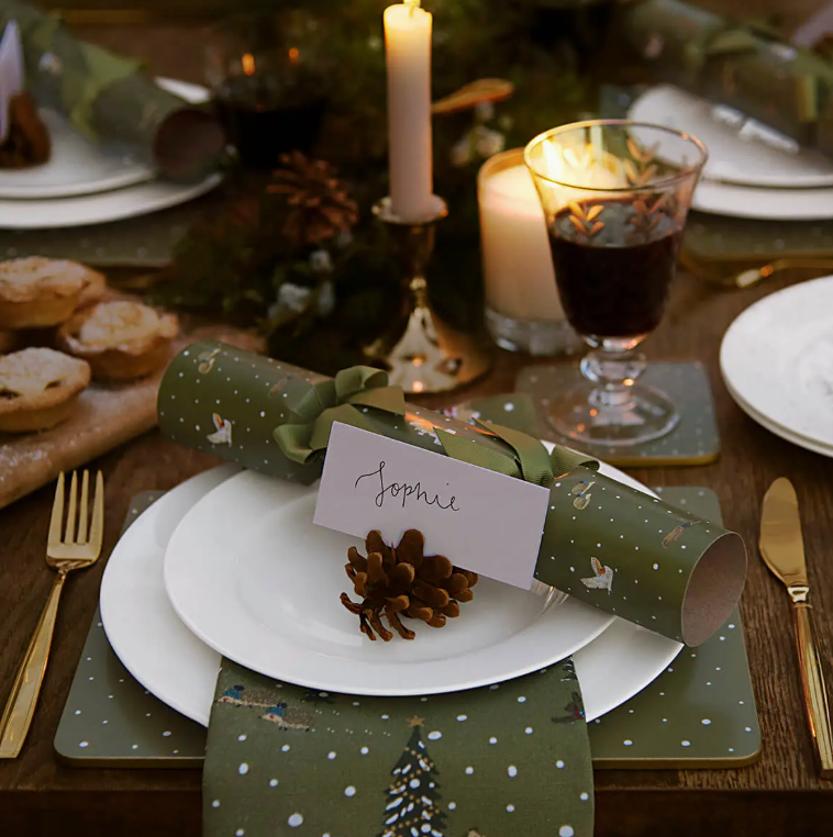 Festive Forest Coasters (Set of 4)